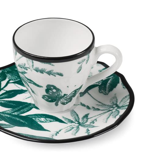 Gucci Tea Cups & Saucers .